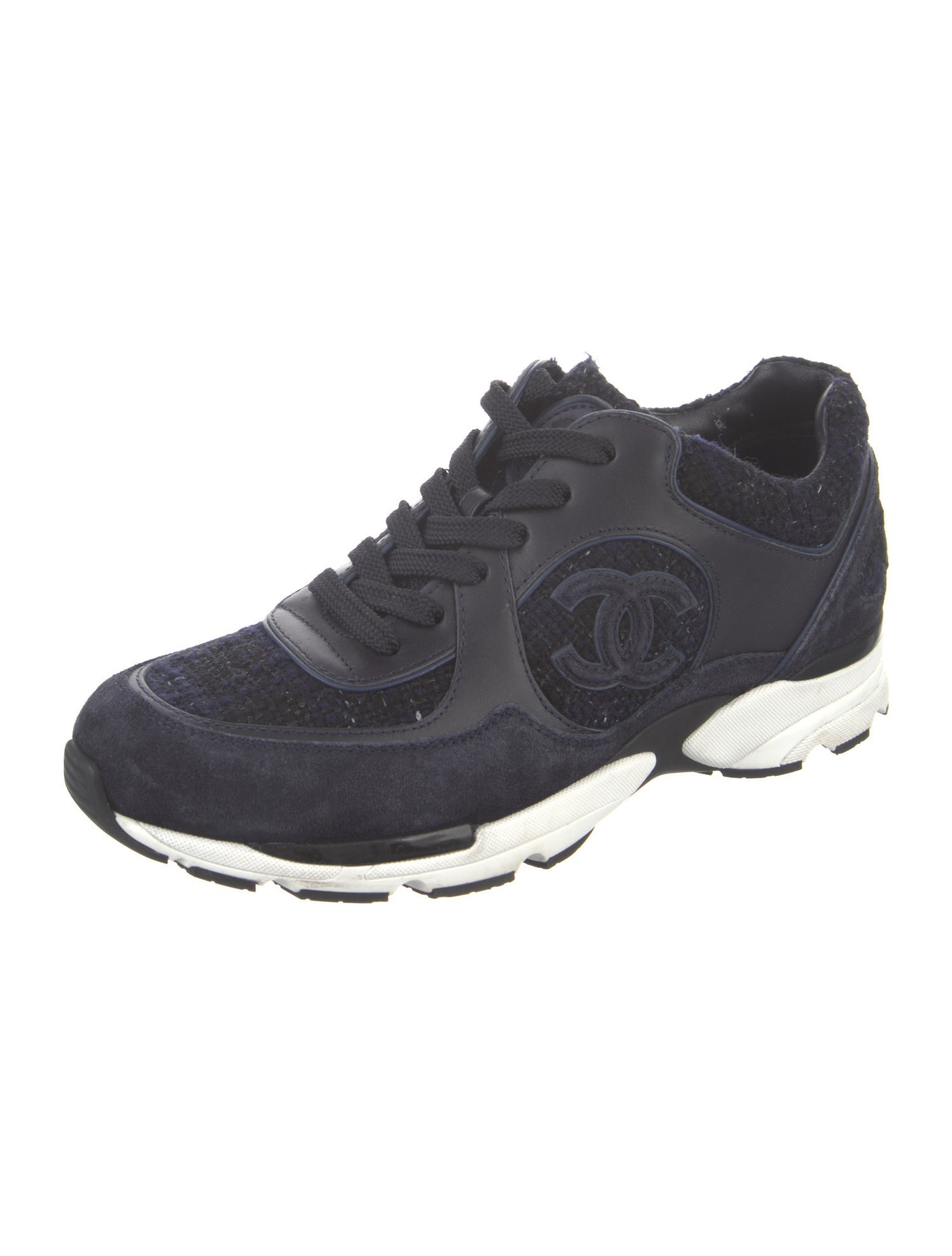 Chanel 2024 Interlocking CC Logo Sneakers