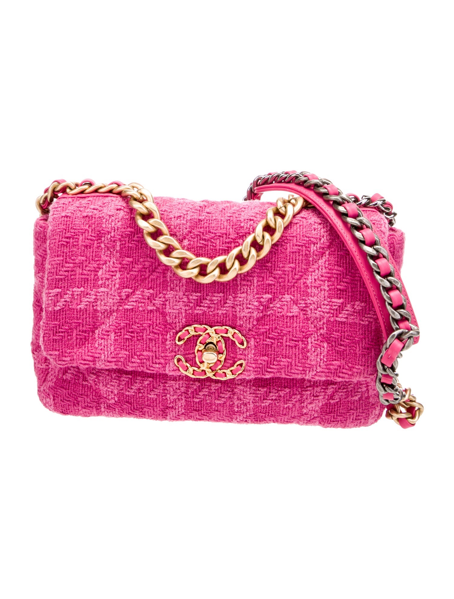 Chanel Medium Tweed 19 Flap Bag