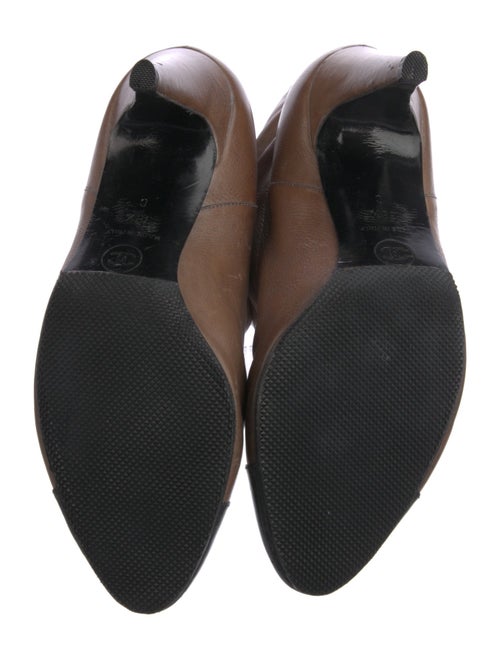 Chanel Interlocking CC Logo Leather Boots