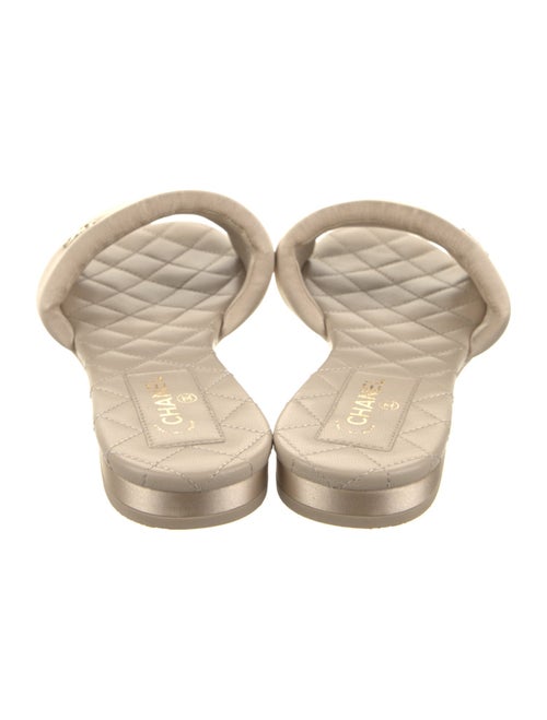 Chanel 2022 Interlocking CC Logo Slides