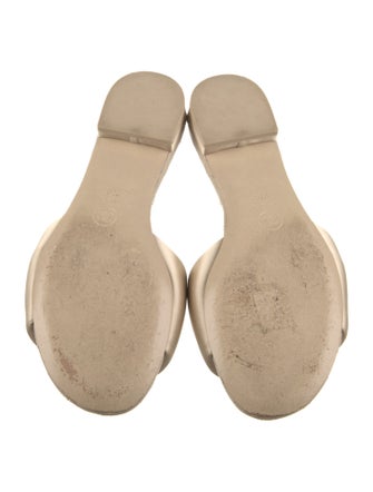 Chanel 2022 Interlocking CC Logo Slides