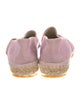 Chanel Interlocking CC Logo Canvas Espadrilles