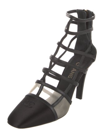 Chanel 2019 Interlocking CC Logo Boots