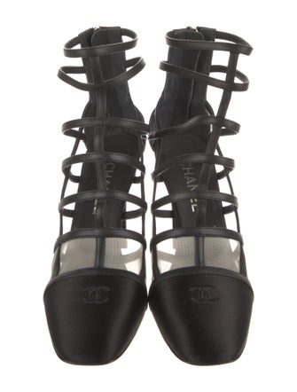 Chanel 2019 Interlocking CC Logo Boots