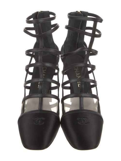 Chanel 2019 Interlocking CC Logo Boots