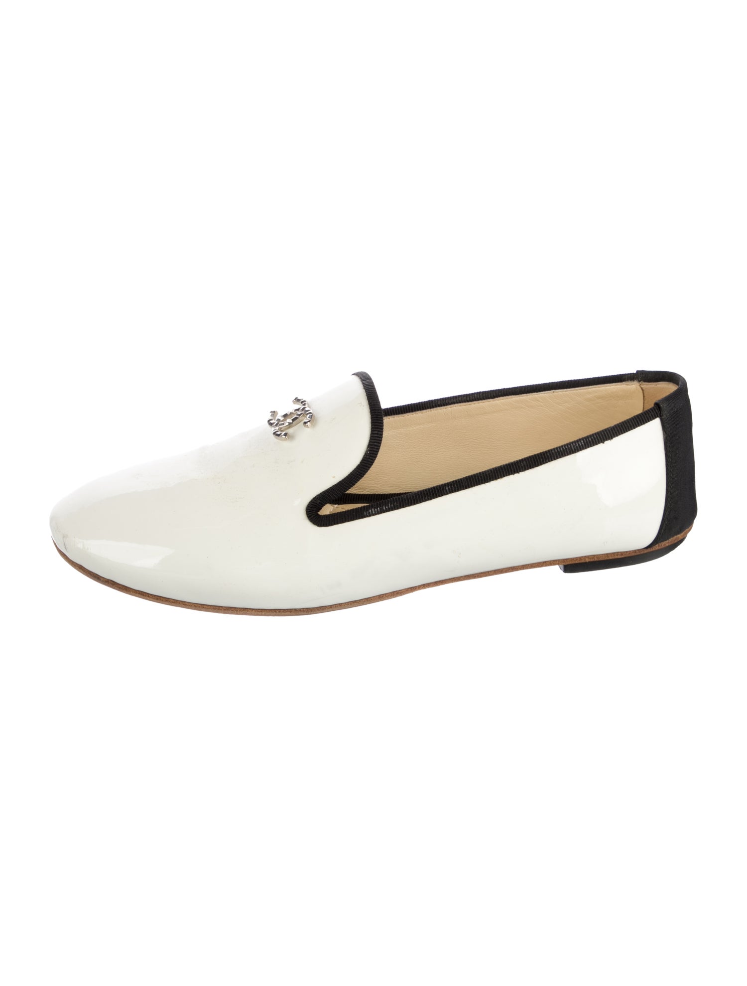 Chanel 2016 Interlocking CC Logo Loafers