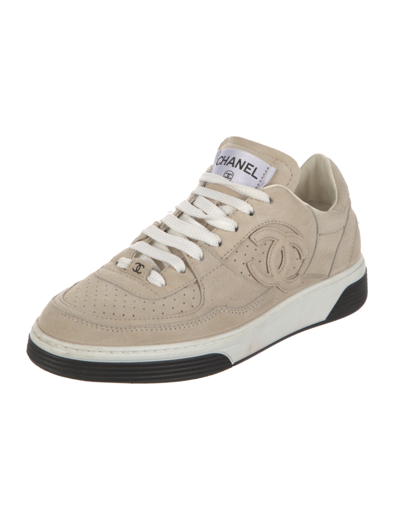 Chanel 2023 Interlocking CC Logo Sneakers