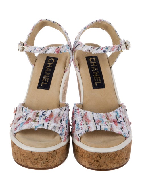 Chanel 2023 Interlocking CC Logo Espadrilles