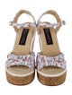 Chanel 2023 Interlocking CC Logo Espadrilles