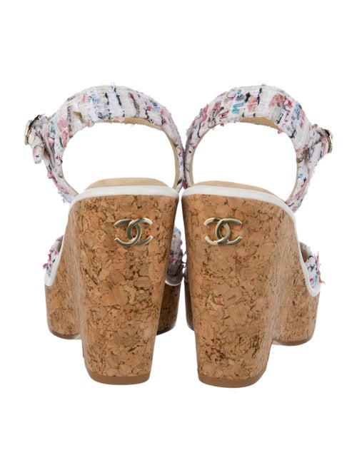 Chanel 2023 Interlocking CC Logo Espadrilles