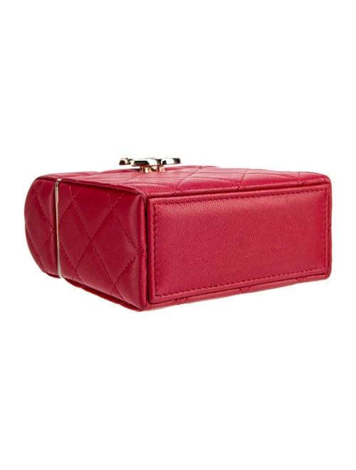 Chanel Quilted Small Box With Chain