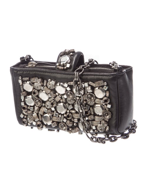 Chanel Embellished Phone Pouch