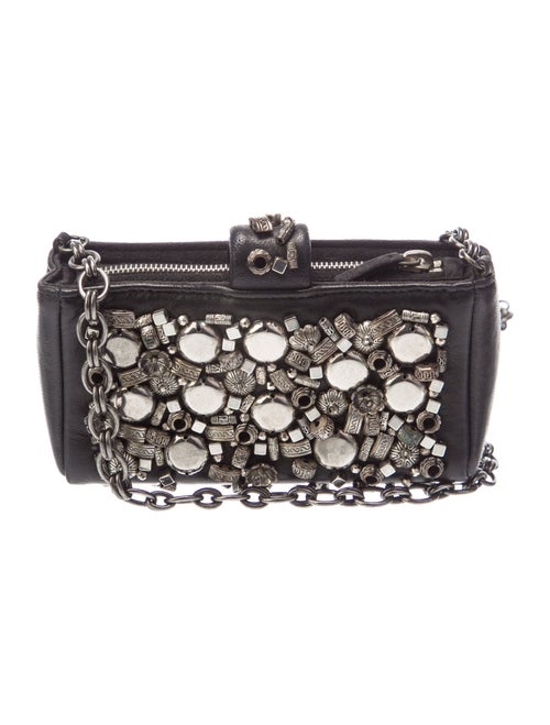 Chanel Embellished Phone Pouch