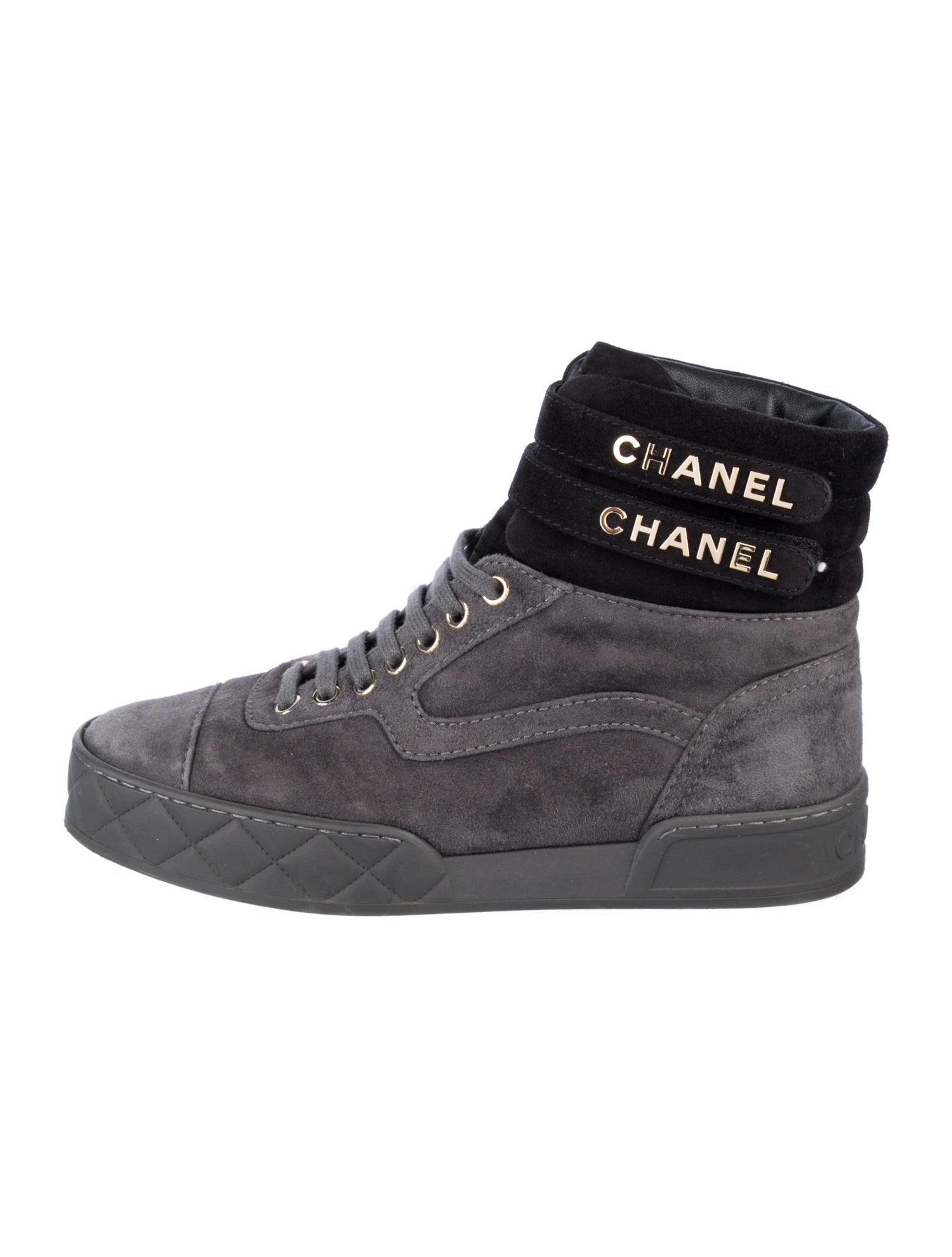 Chanel 2019 Quilted Pattern Sneakers