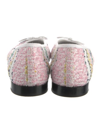 Chanel 2024 Interlocking CC Logo Ballet Flats