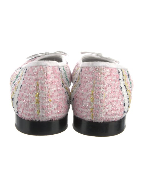 Chanel 2024 Interlocking CC Logo Ballet Flats