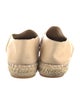 Chanel Interlocking CC Logo Lambskin Espadrilles