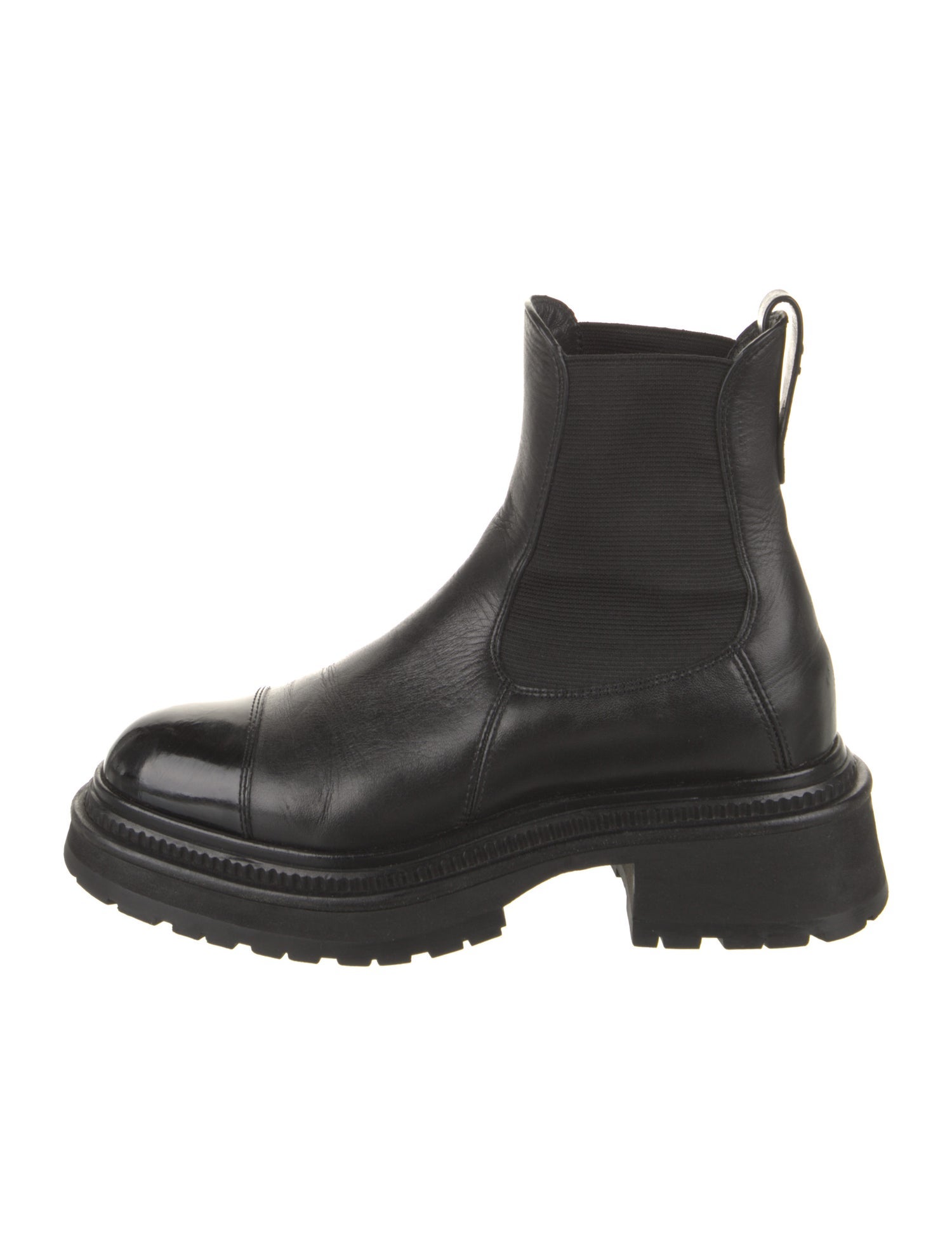 Chanel 2022 Interlocking CC Logo Chelsea Boots