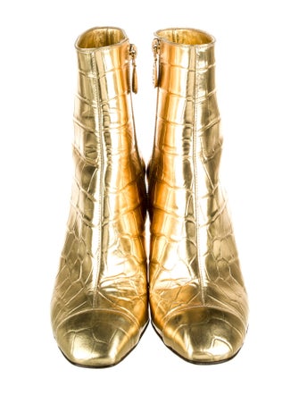 Chanel 2019 Interlocking CC Logo Boots