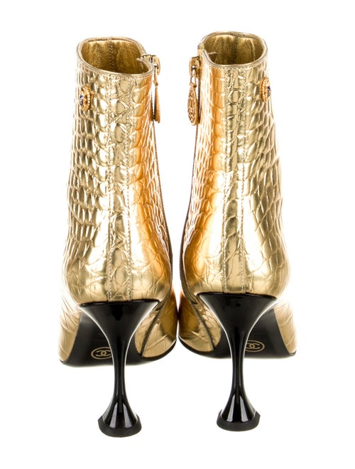 Chanel 2019 Interlocking CC Logo Boots