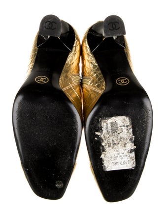 Chanel 2019 Interlocking CC Logo Boots