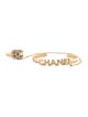 Chanel Strass CC Cuff Bracelet