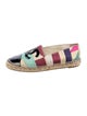 Chanel Interlocking CC Logo Canvas Espadrilles