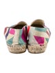 Chanel Interlocking CC Logo Canvas Espadrilles