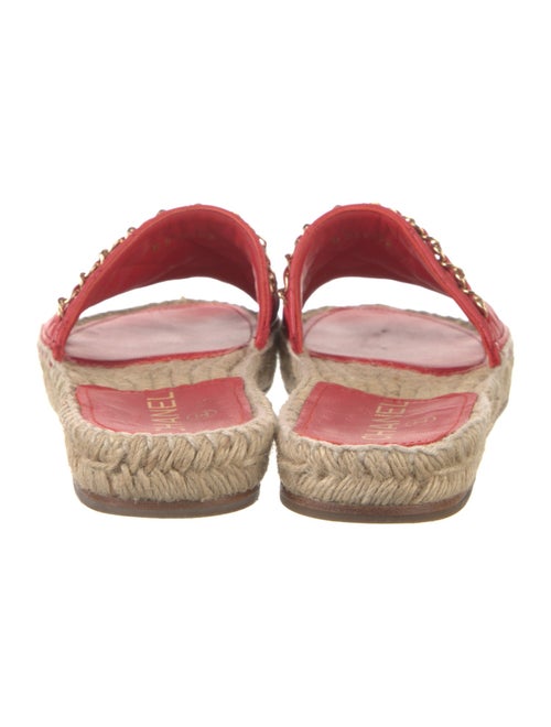 Chanel 2018 Interlocking CC Logo Espadrilles