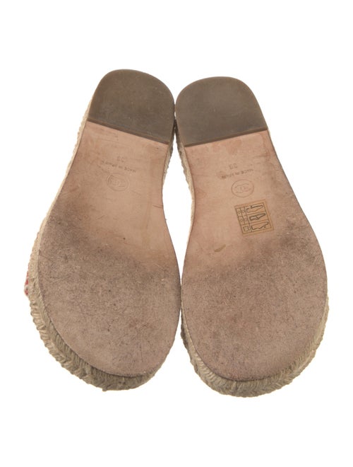 Chanel 2018 Interlocking CC Logo Espadrilles