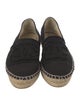 Chanel Interlocking CC Logo Canvas Espadrilles
