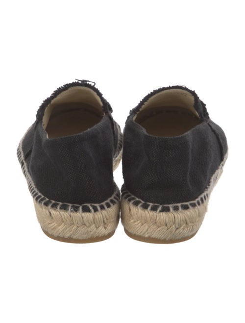 Chanel Interlocking CC Logo Canvas Espadrilles