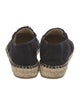 Chanel Interlocking CC Logo Canvas Espadrilles