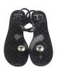 Chanel 2010 Interlocking CC Logo Sandals