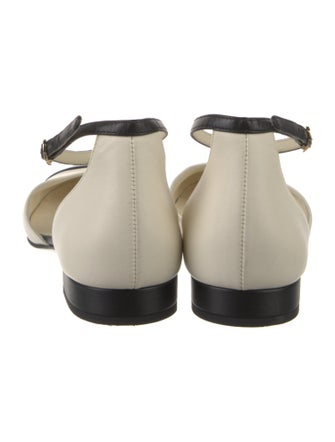 Chanel 2022 Interlocking CC Logo D'Orsay Flats