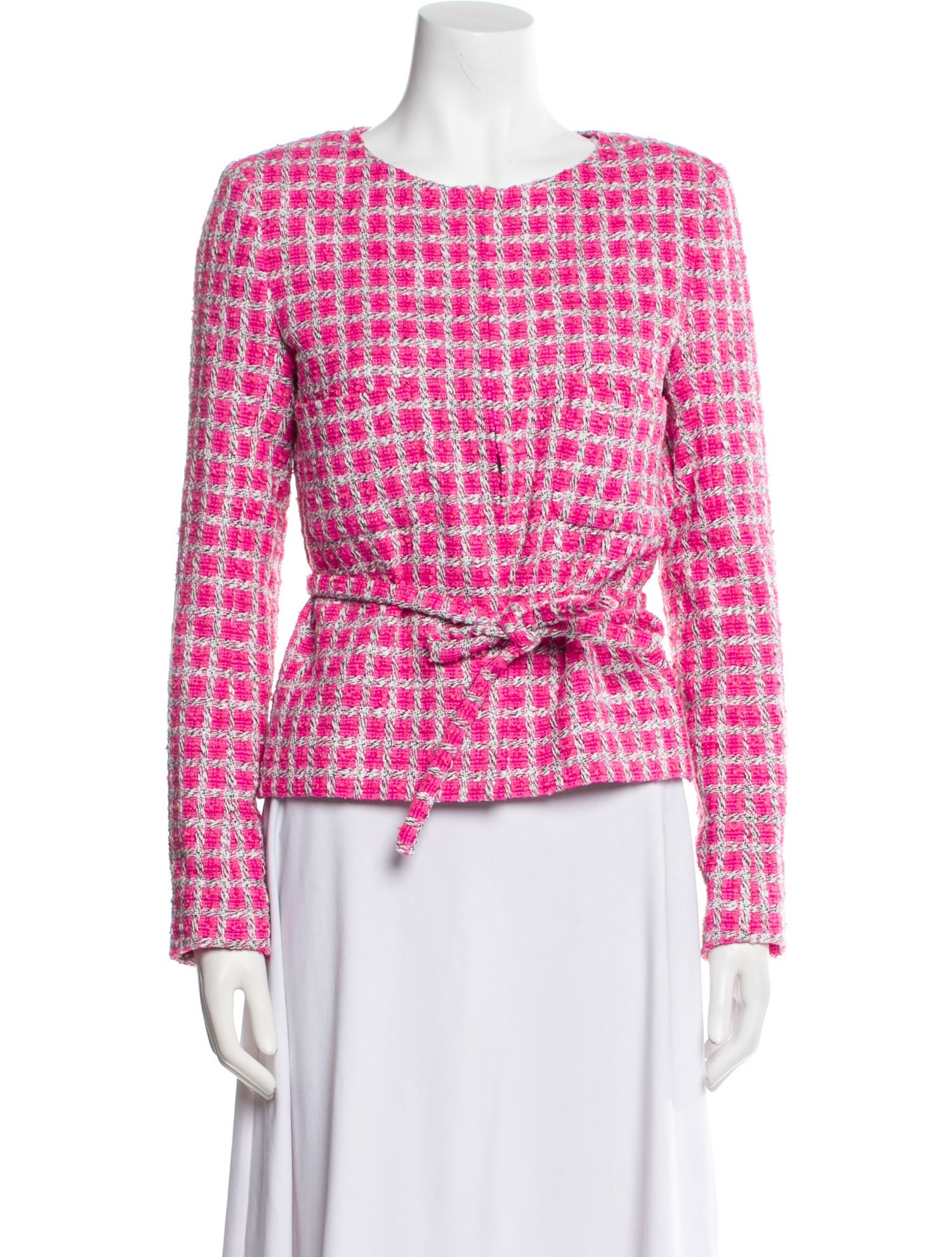 Chanel 2014 Tweed Pattern Evening Jacket