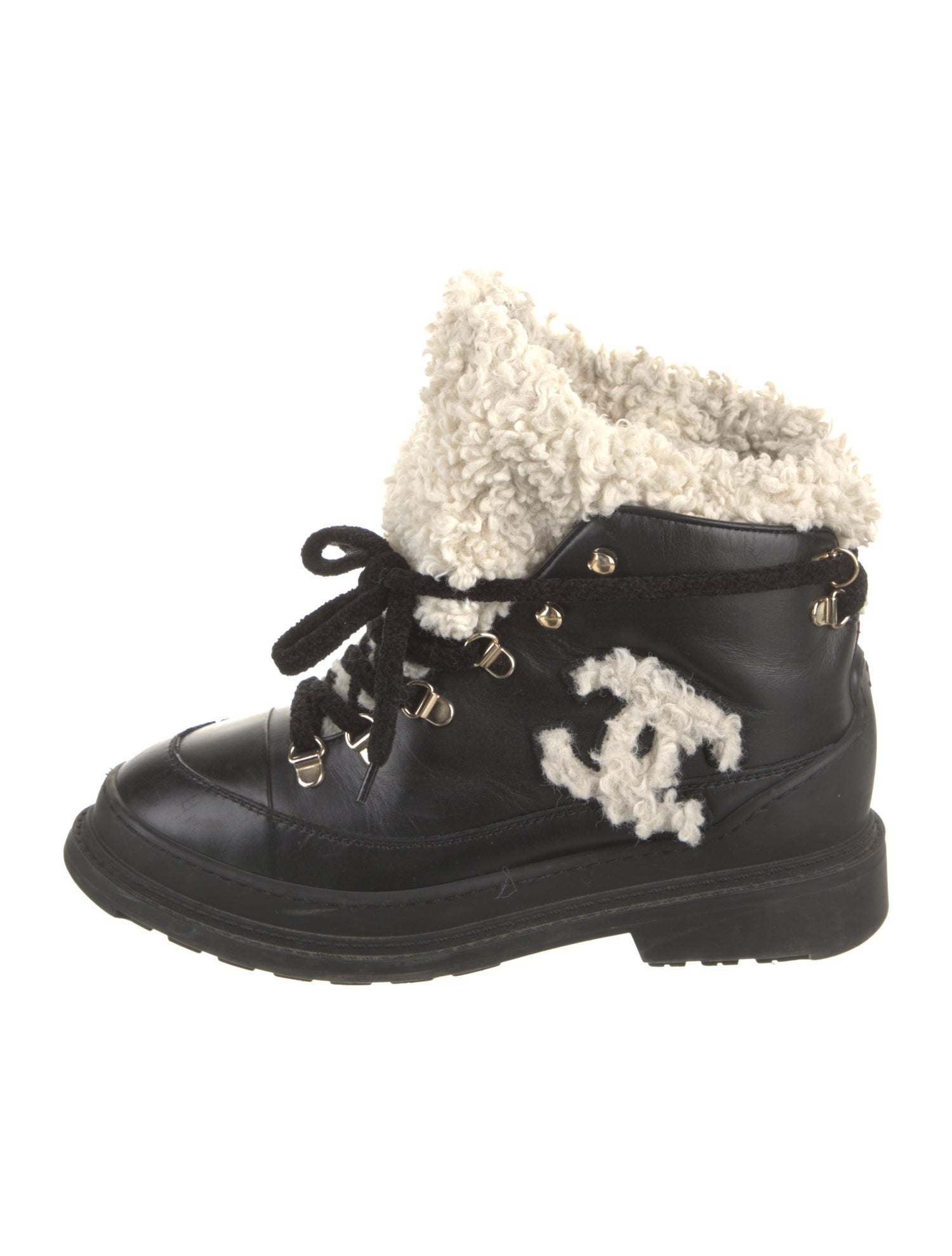 Moncler harriet stivale Suede Combat Boots - Brown Boots