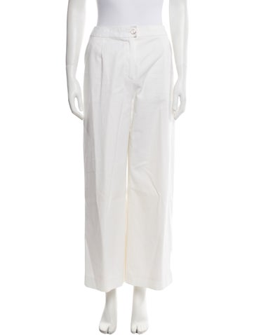 Chanel Pants Vintage Wide Leg Us6, Fr38 | M