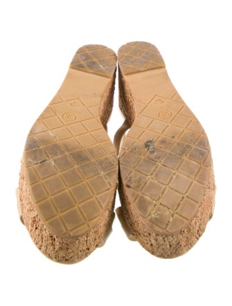 Chanel 2015 Interlocking CC Logo Espadrilles