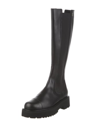 Chanel 2024 Interlocking CC Logo Boots
