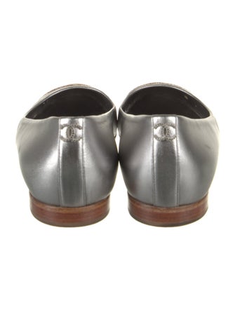 Chanel 2013 Interlocking CC Logo Ballet Flats