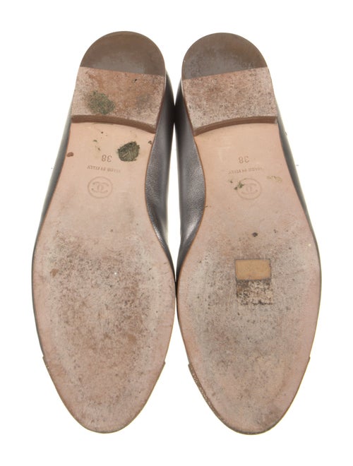 Chanel 2013 Interlocking CC Logo Ballet Flats