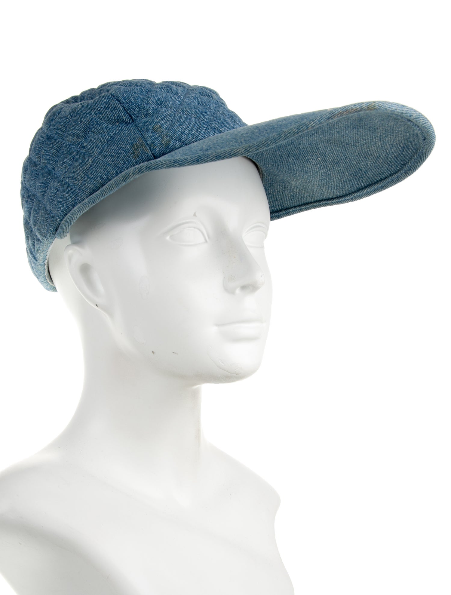 Chanel Vintage Quilted Baseball Cap