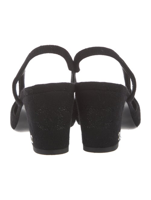 Chanel 2024 Interlocking CC Logo Slingback Pumps