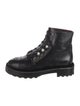 Chanel 2018 Interlocking CC Logo Combat Boots