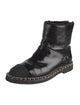 Chanel 2019 Interlocking CC Logo Chelsea Boots