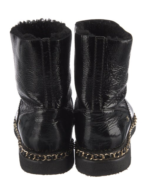 Chanel 2019 Interlocking CC Logo Chelsea Boots