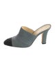 Chanel 2017 Interlocking CC Logo Mules