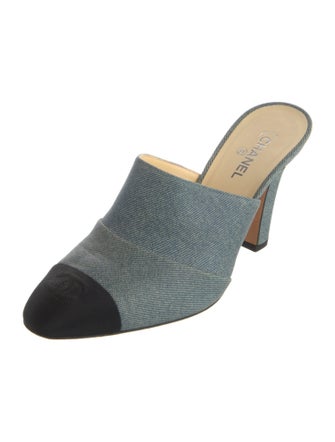 Chanel 2017 Interlocking CC Logo Mules