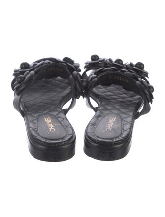 Chanel 2018 Interlocking CC Logo Slides